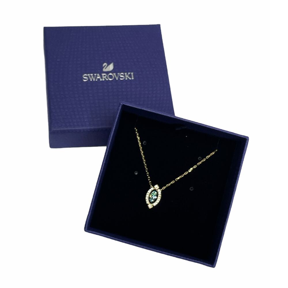Swarovski Sparkling Dance necklace Green